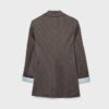 Basics gestreepte gebreide Blazer
