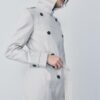 Basics korte trenchcoat