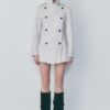 Basics korte trenchcoat