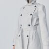 Basics korte trenchcoat