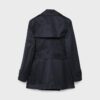 Basics korte trenchcoat