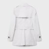 Basics korte trenchcoat