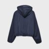 Basics nylon jas met capuchon
