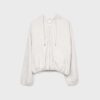 Basics nylon jas met capuchon