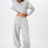 Basics off-shoulder sweatshirt