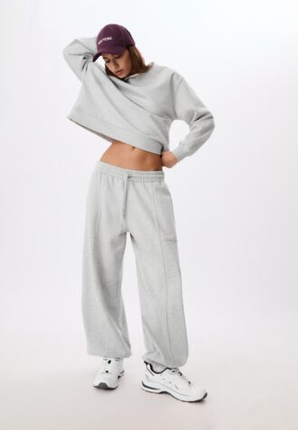 Basics off-shoulder sweatshirt