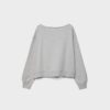 Basics off-shoulder sweatshirt