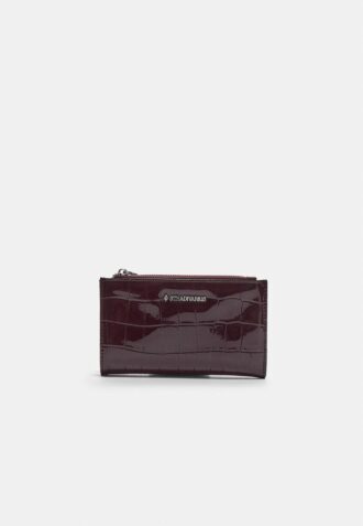 Basics portemonnee met krokodillenprint
