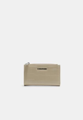 Basics portemonnee met krokodillenprint