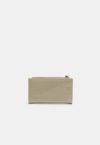 Basics portemonnee met krokodillenprint