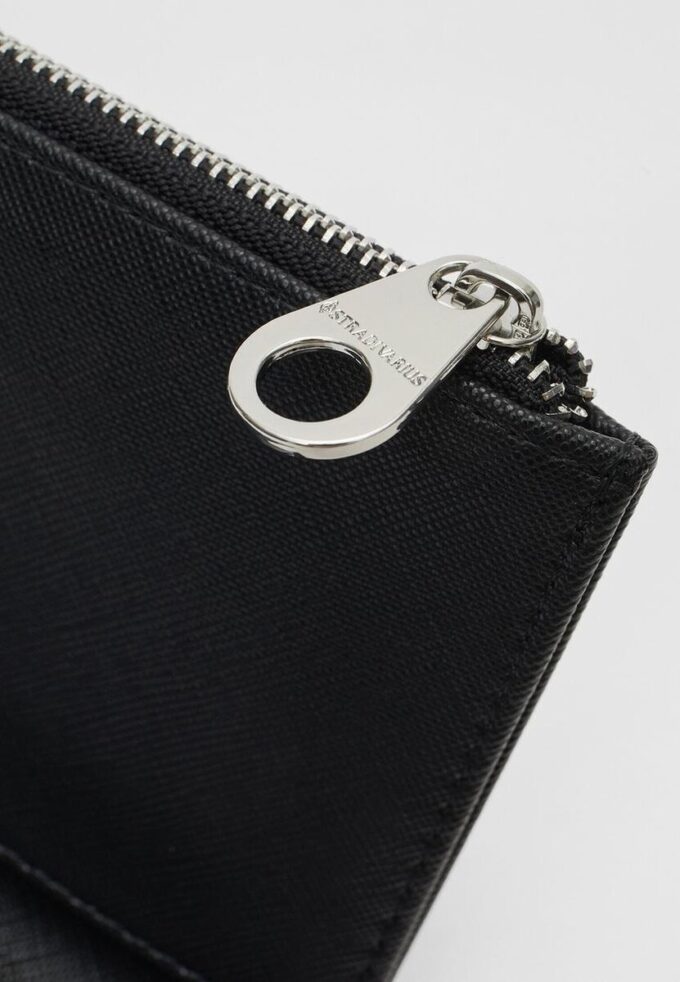 Basics portemonnee met rits