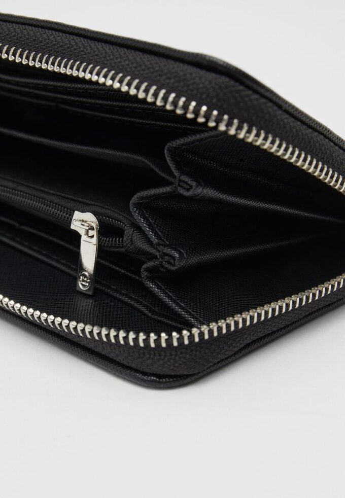 Basics portemonnee met rits