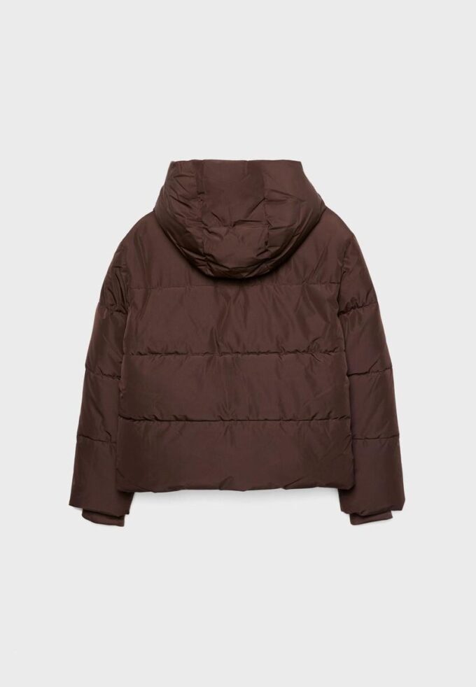 Basics pufferjack met capuchon Basics pufferjack met capuchon
