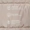 Basics pufferjack met capuchon