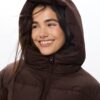 Basics pufferjack met capuchon Basics pufferjack met capuchon