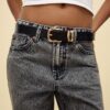 Basics riem met dubbele ring