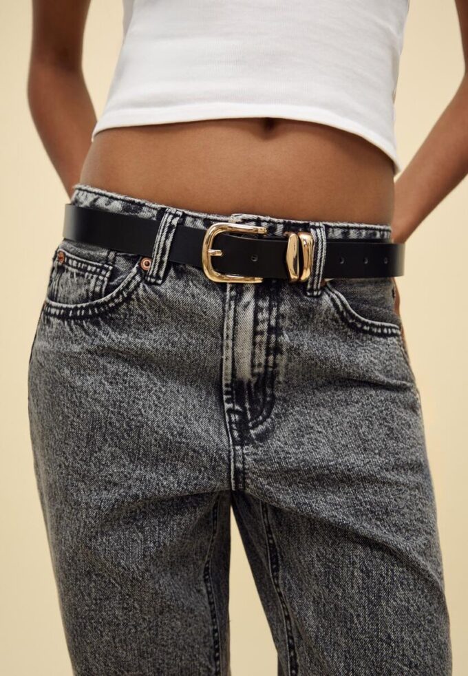 Basics riem met dubbele ring