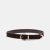 Basics-riem met ronde gesp