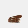 Basics-riem met vierkante gesp