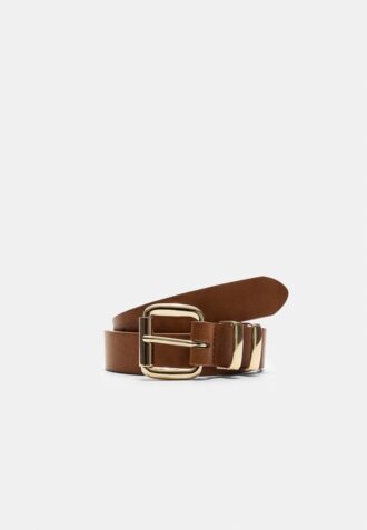 Basics-riem met vierkante gesp