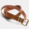 Basics-riem met vierkante gesp