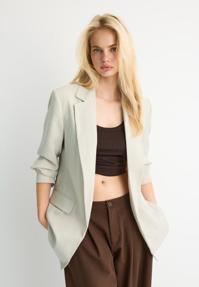 Basics rustieke blazer Basics rustieke blazer
