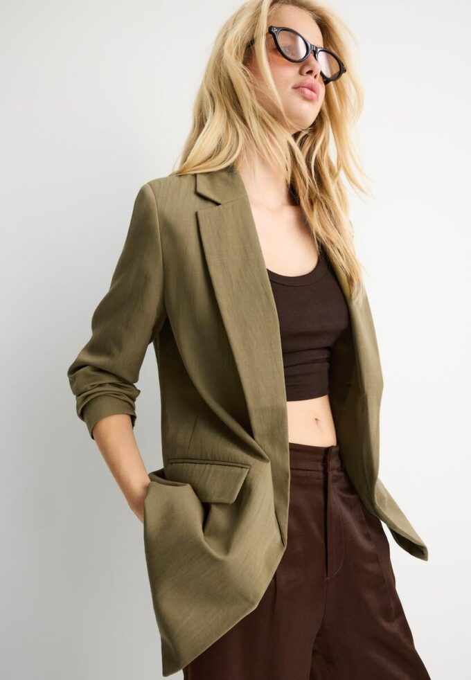 Basics rustieke blazer Basics rustieke blazer