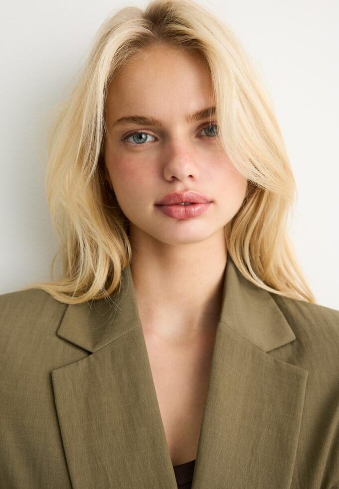 Basics rustieke blazer Basics rustieke blazer