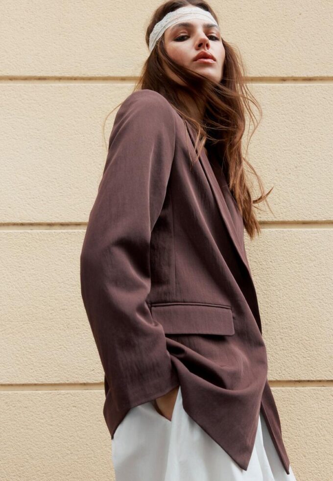 Basics rustieke blazer