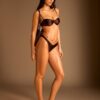 Basics satijnen Braziliaanse bikinibroekje