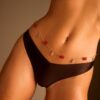 Basics satijnen Braziliaanse bikinibroekje