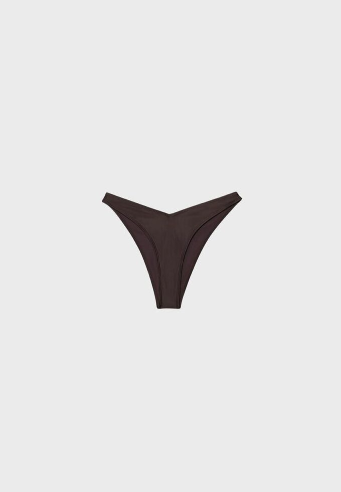 Basics satijnen Braziliaanse bikinibroekje