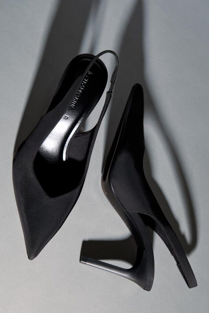 Basics slingback schoenen