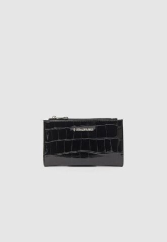 Basics tas in krokodillenprint
