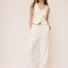 Basics-vest van linnenmix