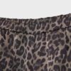 Bedrukte soepelvallende satijnen broek Bedrukte soepelvallende satijnen broek