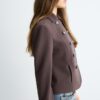 Blazer met gegraveerde knopen