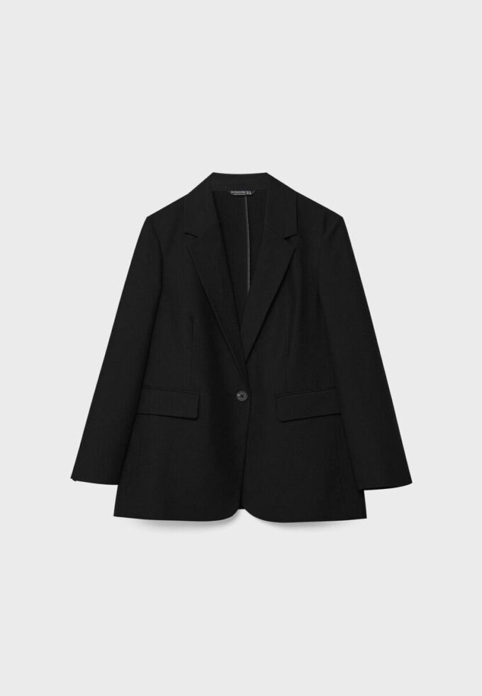 Blazer met normale pasvorm
