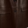 Blazer van imitatieleer