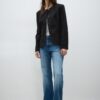 Blazer zonder kraag