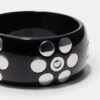 Bloemenarmband met studs