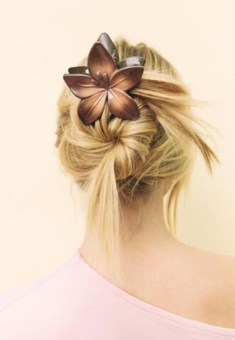 Bloemenhaarclip