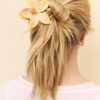 Bloemenhaarclip