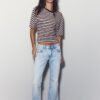 Bootcut-jeans met lage taille
