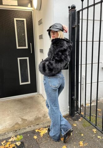 Bootcut-jeans met lage taille