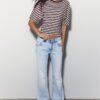 Bootcut-jeans met lage taille