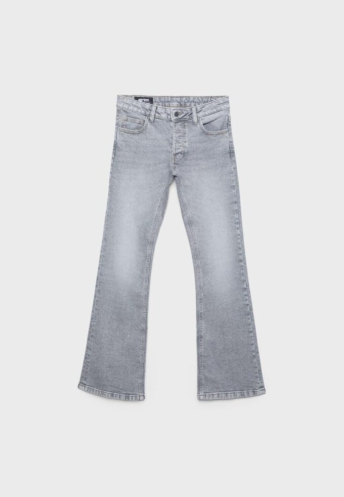 Bootcut-jeans met lage taille