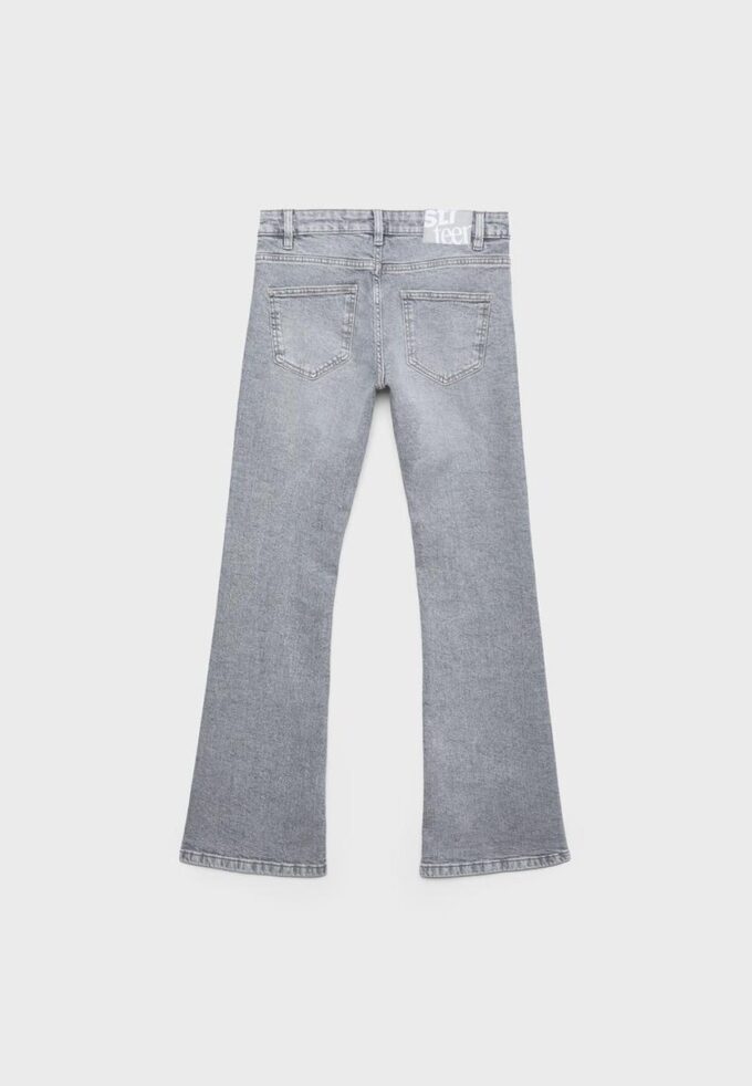 Bootcut-jeans met lage taille