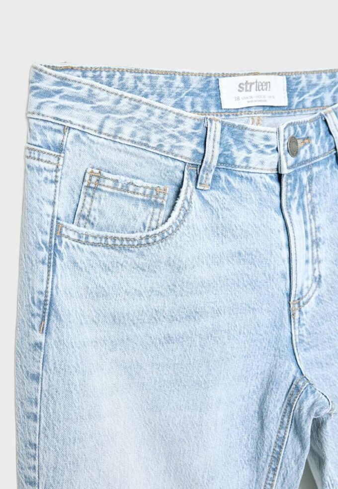 Bootcut-jeans met lage taille