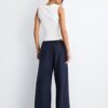 Broek met Wide Legs en linnenlook Broek met Wide Legs en linnenlook
